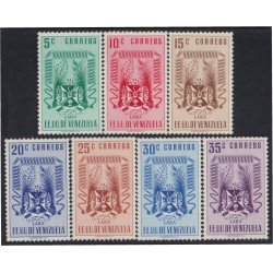 Venezuela 392/98 1952 Escudo del Estado de Lara MNH Venezuela 392/98 1952 Escudo del Estado de Lara MNH