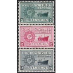 Venezuela 419AC 1952 Estados Unidos de Venezuela Flota mercante Barco Boat MNH Venezuela 419AC 1952 Estados Unidos de Venezuela Flota mercante Barco Boat MNH
