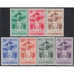 Venezuela 445/51 1953 Escudo del Estado de Mérida MNH Venezuela 445/51 1953 Escudo del Estado de Mérida MNH