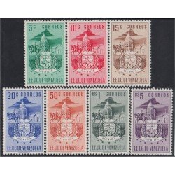 Venezuela 445/51 1953 Escudo del Estado de Mérida MH Venezuela 445/51 1953 Escudo del Estado de Mérida MH
