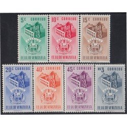 Venezuela 452/58 1953 Escudo del Estado de Guarico MH Venezuela 452/58 1953 Escudo del Estado de Guarico MH