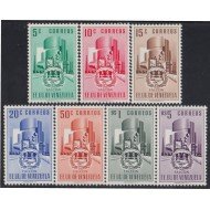 Venezuela 466/72 1953 Escudo del Estado de Falcón MNH