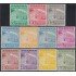 Venezuela 557/64 1958 Oficina principal de correos Caracas MNH