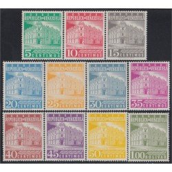 Venezuela 557/64 1958 Oficina principal de correos Caracas MH Venezuela 557/64 1958 Oficina principal de correos Caracas MH