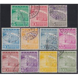 Venezuela 557/64 1958/60 Oficina principal de correos Caracas usados Venezuela 557/64 1958/60 Oficina principal de correos Caracas usados