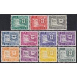 Venezuela 565/75 1958 400 Años de la Villa de Santiago de Mérida MNH Venezuela 565/75 1958 400 Años de la Villa de Santiago de Mérida MNH