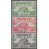 Venezuela 576/78 1958 Oficina principal de correos Caracas  usados