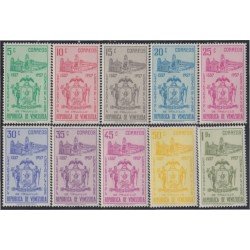 Venezuela 579/88 1958 400 Años de la Villa de Trujillo MNH Venezuela 579/88 1958 400 Años de la Villa de Trujillo MNH