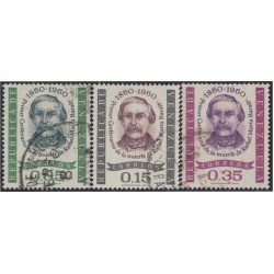 Venezuela 637/39 1961 Rafael María Baralt usados Venezuela 637/39 1961 Rafael María Baralt usados