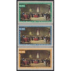 Venezuela 646/48 1962 150 Años de la Declaración de Independencia MNH Venezuela 646/48 1962 150 Años de la Declaración de Independencia MNH