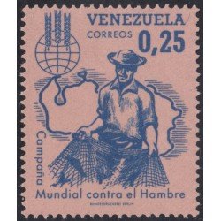 Venezuela 674 1963 Campaña Mundial contra el hambre MH Venezuela 674 1963 Campaña Mundial contra el hambre MH