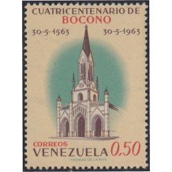 Venezuela 675 1963 400 Años de Bocono MH Venezuela 675 1963 400 Años de Bocono MH