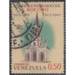 Venezuela 675 1963 400 Años de Bocono usados Venezuela 675 1963 400 Años de Bocono usados