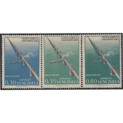 Venezuela 679/81 1963 Puente sobre el lago Maracaibo MNH Venezuela 679/81 1963 Puente sobre el lago Maracaibo MNH