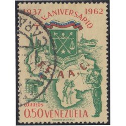 Venezuela 682 1963 25º Aniversario de la Guardia Nacional usados Venezuela 682 1963 25º Aniversario de la Guardia Nacional usados