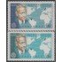 Venezuela 683/84 1963 Dag Hammarskjold premio nobel de la paz MH