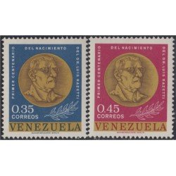 Venezuela 685/86 1963 Doctor Luis Razetti MNH Venezuela 685/86 1963 Doctor Luis Razetti MNH