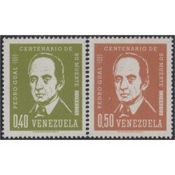 Venezuela 694/95 1964 Pedro Gual MNH Venezuela 694/95 1964 Pedro Gual MNH