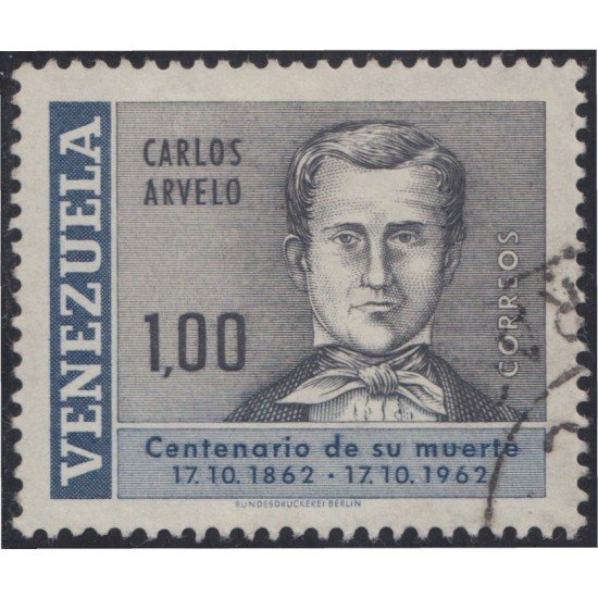 Venezuela 696 1964 Carlos Arvelo usados Venezuela 696 1964 Carlos Arvelo usados