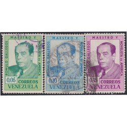 Venezuela 699/01 1964 Rómulo Gallegos Maestro y Novelista usados Venezuela 699/01 1964 Rómulo Gallegos Maestro y Novelista usados