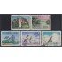 Venezuela 702/06 1964 Paisajes Salto Ángel Alpinismo Pescadores usados