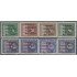 Venezuela 718/25 1965 Timbres fiscales de 1956 Resellado MH