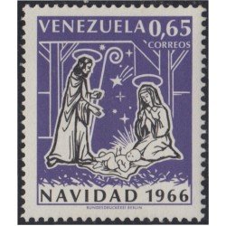 Venezuela 753 1966 Navidad Christmas MNH Venezuela 753 1966 Navidad Christmas MNH