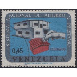 Venezuela 765 1968 Sistema Nacional de Ahorro y Préstamo usados Venezuela 765 1968 Sistema Nacional de Ahorro y Préstamo usados