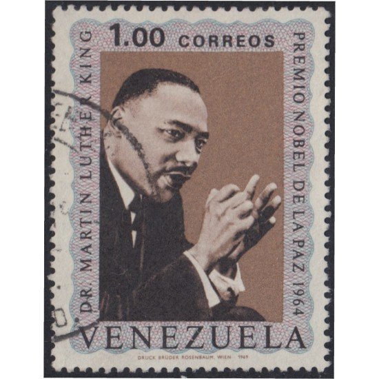 Venezuela 776 1969 Dr. Martin Luther King usados Venezuela 776 1969 Dr. Martin Luther King usados