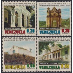 Venezuela 789/92 1969 400 Años de la Villa de Carora MNH Venezuela 789/92 1969 400 Años de la Villa de Carora MNH