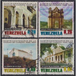 Venezuela 789/92 1969 400 Años de la Villa de Carora usados Venezuela 789/92 1969 400 Años de la Villa de Carora usados