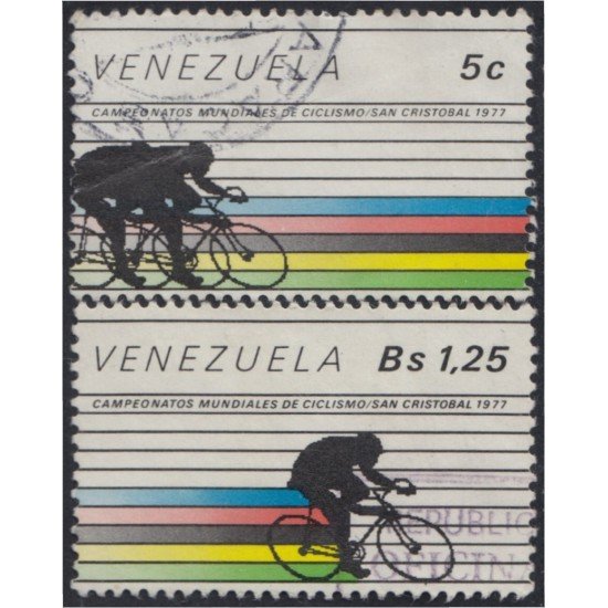 Venezuela 1022/23 1978 Campeonato del Mundo del Ciclismo en San Cristóbal usados Venezuela 1022/23 1978 Campeonato del Mundo del Ciclismo en San Cristóbal usados