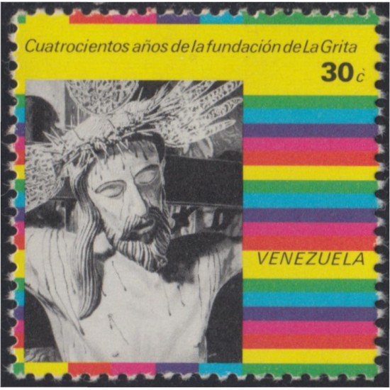 Venezuela 1010 1977 400 Aniversario de la fundación de la Villa de Grita MNH Venezuela 1010 1977 400 Aniversario de la fundación de la Villa de Grita MNH