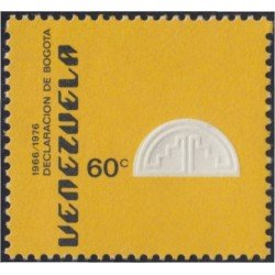 Venezuela 1007 1976 10º Aniversario de la declaración de Bogotá MNH Venezuela 1007 1976 10º Aniversario de la declaración de Bogotá MNH