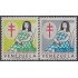 Venezuela 1005/06 1976 Lucha contra la tuberculosis MNH