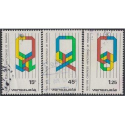 Venezuela 990/92 1976 Congreso Anfictiónico de Panamá usados Venezuela 990/92 1976 Congreso Anfictiónico de Panamá usados