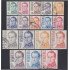 Venezuela 968/84 1976 Serie Antigua Simón Bolívar usados