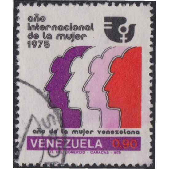 Venezuela 953 1975 Año Internacional de la mujer usados Venezuela 953 1975 Año Internacional de la mujer usados