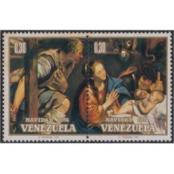 Venezuela 943/44 1974 Navidad Christmas MH Venezuela 943/44 1974 Navidad Christmas MH