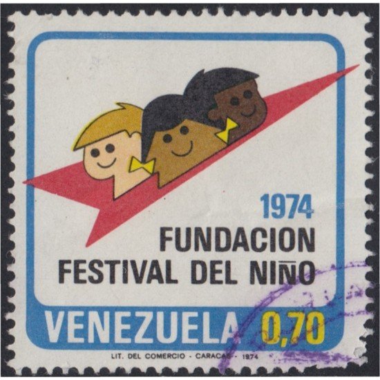 Venezuela 940 1974 Fundación Festival del Niño usados