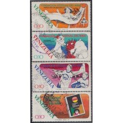 Venezuela 897/00 1973 Fiesta del niño usados Venezuela 897/00 1973 Fiesta del niño usados