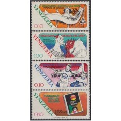 Venezuela 897/00 1973 Fiesta del niño MNH Venezuela 897/00 1973 Fiesta del niño MNH