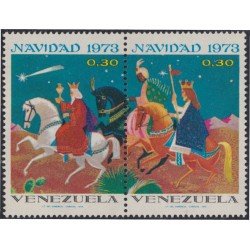 Venezuela 895/96 1973 Navidad Christmas MNH Venezuela 895/96 1973 Navidad Christmas MNH