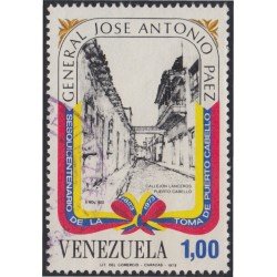 Venezuela 894 1973 100 Años de la muerte de José Antonio Páez usados Venezuela 894 1973 100 Años de la muerte de José Antonio Páez usados