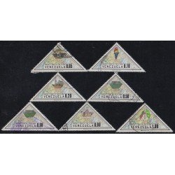 Venezuela 886/92 1973 Desarrollo de la ruta de El Dorado en Santa lena de Uairen usados Venezuela 886/92 1973 Desarrollo de la ruta de El Dorado en Santa lena de Uairen usados