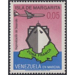 BA1 Venezuela 885 1973 1973 Isla de Margarita Zona Franca MNH BA1 Venezuela 885 1973 1973 Isla de Margarita Zona Franca MNH