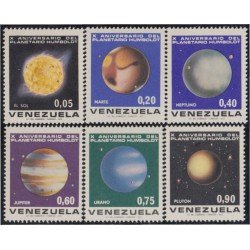 Venezuela 861/66 1973 X Aniversario del Planetario Humboldt MH Venezuela 861/66 1973 X Aniversario del Planetario Humboldt MH