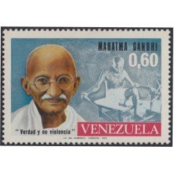 Venezuela 849 1972 Mahatma Gandhi MNH Venezuela 849 1972 Mahatma Gandhi MNH