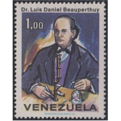 Venezuela 839 1971 Dr Luis Daniel Beauperthuy MH Venezuela 839 1971 Dr Luis Daniel Beauperthuy MH