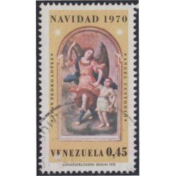 Venezuela 816 1970 Navidad Christmas usados Venezuela 816 1970 Navidad Christmas usados